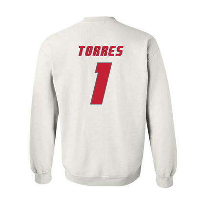 New Mexico - NCAA Football : Jahmir Torres - Classic Shersey Crewneck Sweatshirt-1