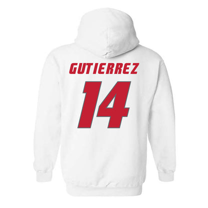 New Mexico - NCAA Football : Melaki Gutierrez - Classic Shersey Hooded Sweatshirt-1