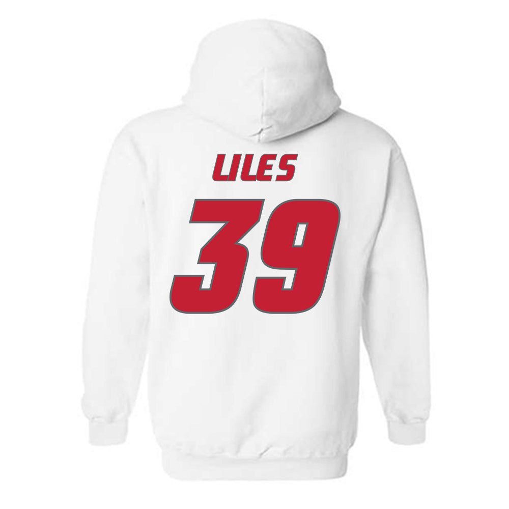 New Mexico - NCAA Football : Jaron Liles - Classic Shersey Hooded Sweatshirt-1