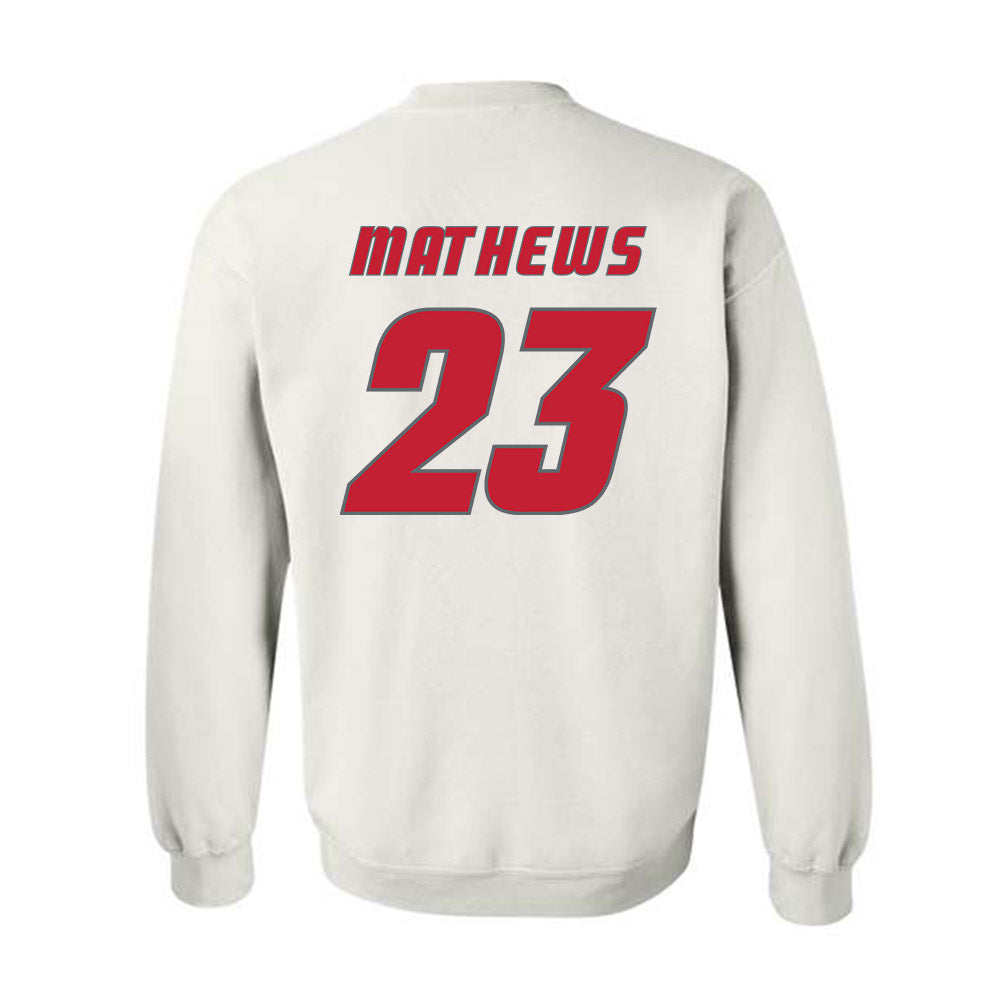 New Mexico - NCAA Football : Cameron Mathews - Classic Shersey Crewneck Sweatshirt-1