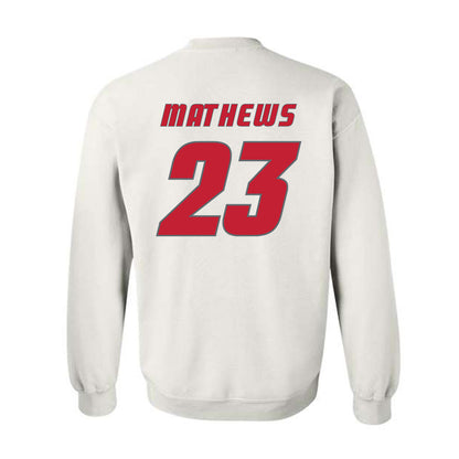 New Mexico - NCAA Football : Cameron Mathews - Classic Shersey Crewneck Sweatshirt-1
