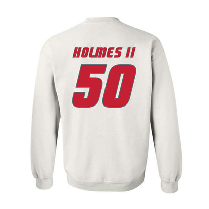 New Mexico - NCAA Football : Ricklan Holmes II - Classic Shersey Crewneck Sweatshirt-1