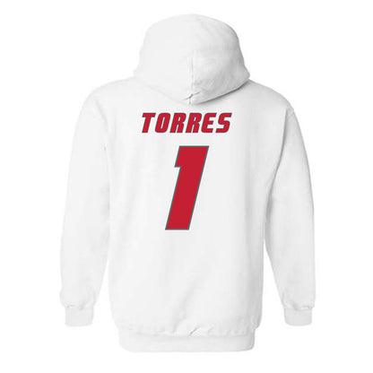 New Mexico - NCAA Football : Jahmir Torres - Classic Shersey Hooded Sweatshirt-1