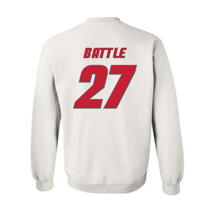 New Mexico - NCAA Football : Kj Battle - Classic Shersey Crewneck Sweatshirt-1