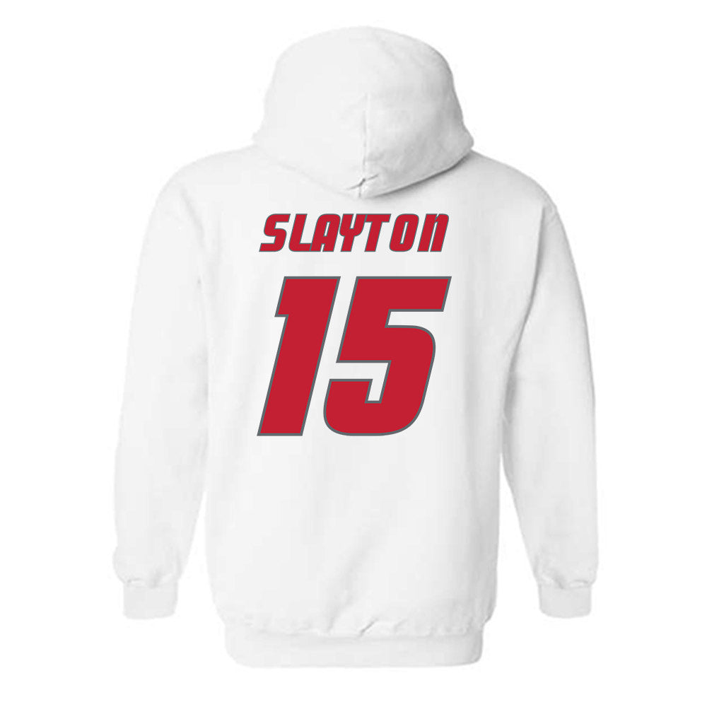 New Mexico - NCAA Football : Xavier Slayton - Classic Shersey Hooded Sweatshirt-1