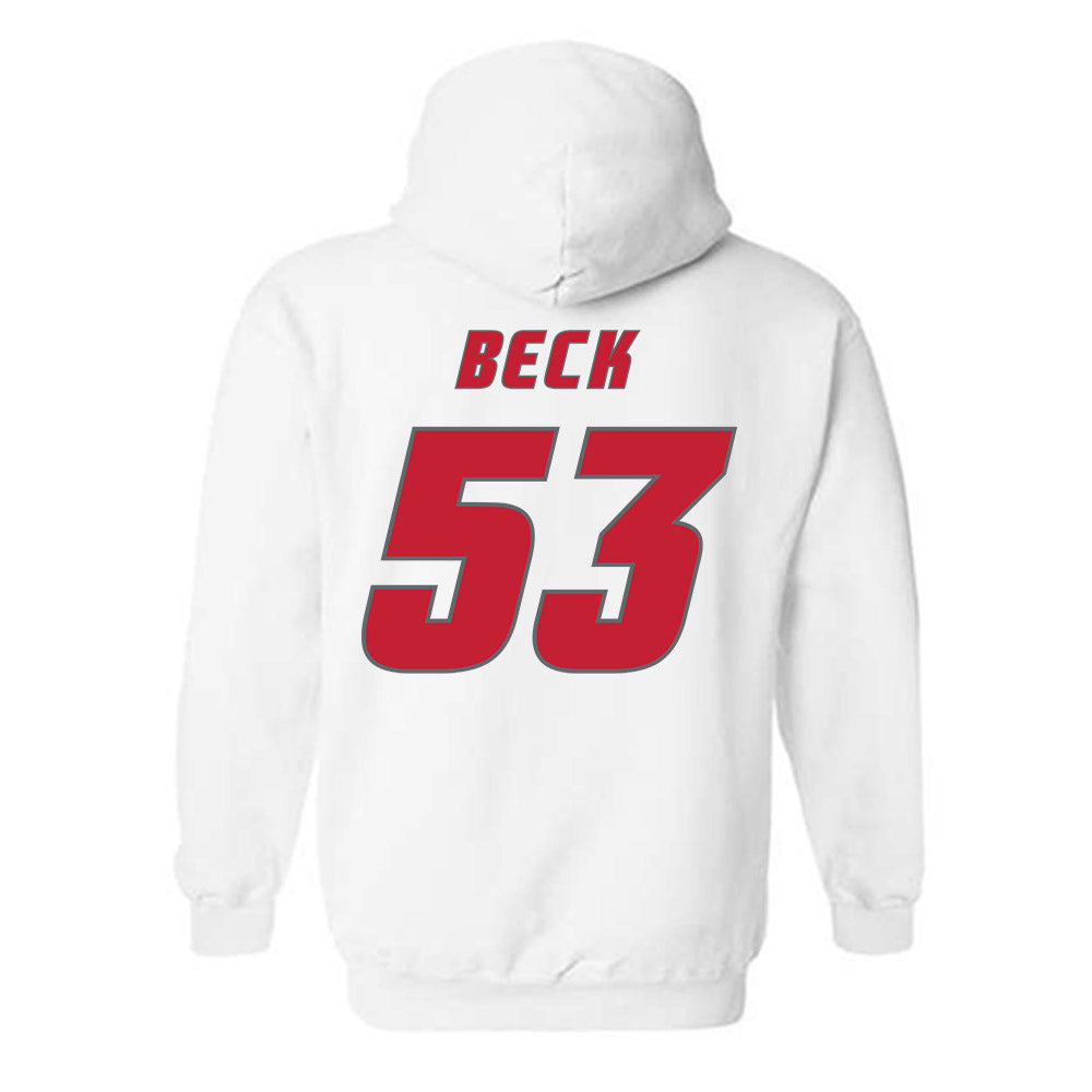New Mexico - NCAA Football : Caden Beck - Classic Shersey Hooded Sweatshirt-1