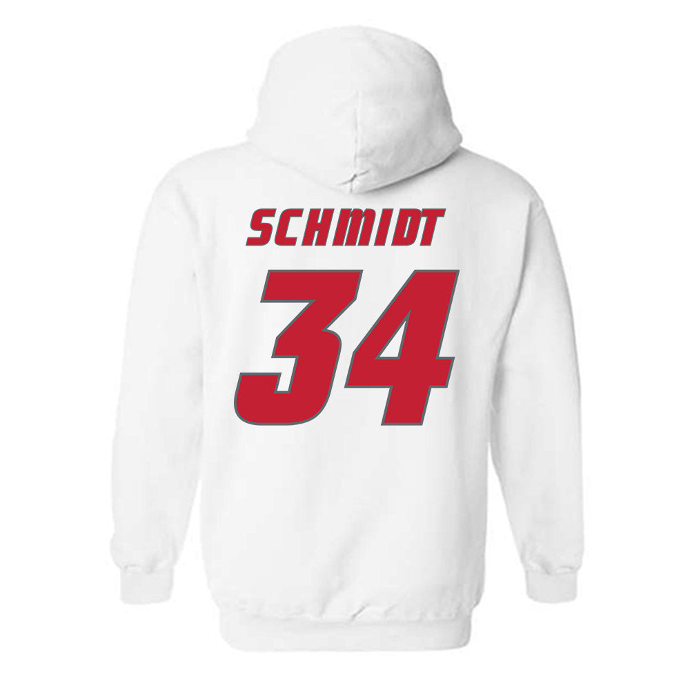 New Mexico - NCAA Football : Broden Schmidt - Classic Shersey Hooded Sweatshirt-1