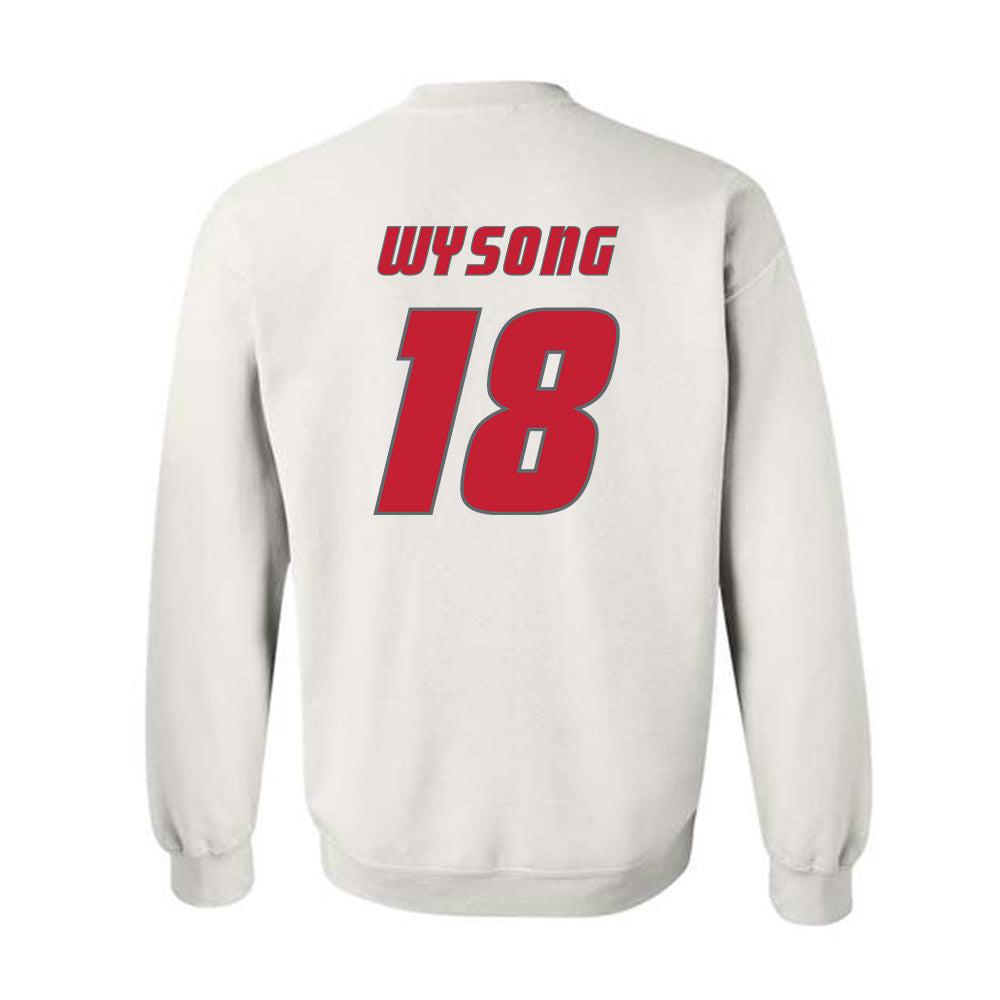 New Mexico - NCAA Football : Evan Wysong - Classic Shersey Crewneck Sweatshirt-1