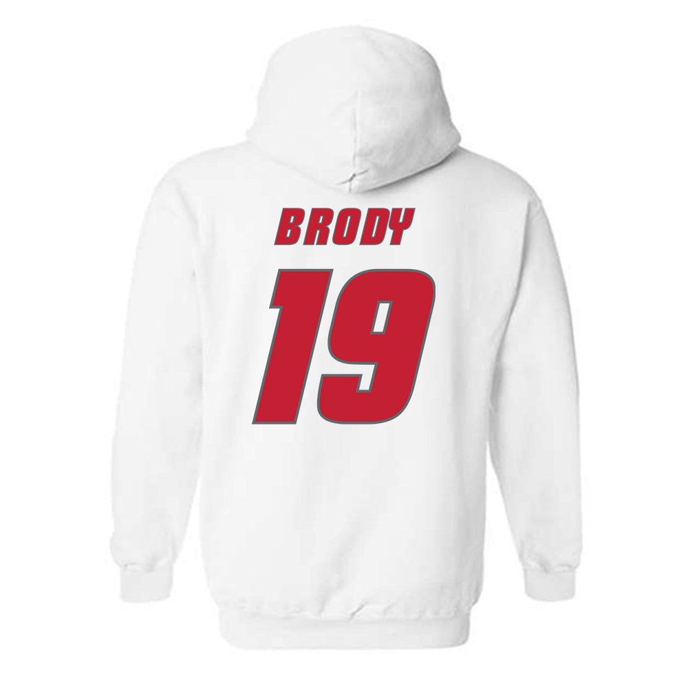 New Mexico - NCAA Football : Elijah Brody - Classic Shersey Hooded Sweatshirt-1