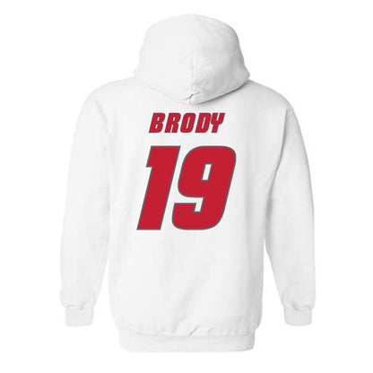 New Mexico - NCAA Football : Elijah Brody - Classic Shersey Hooded Sweatshirt-1