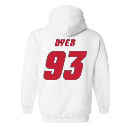 New Mexico - NCAA Football : Deven Dyer - Classic Shersey Hooded Sweatshirt-1