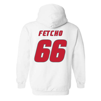 New Mexico - NCAA Football : Markus Fetcho - Classic Shersey Hooded Sweatshirt-1