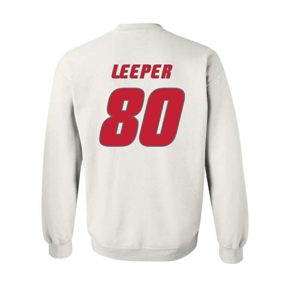 New Mexico - NCAA Football : Max Leeper - Classic Shersey Crewneck Sweatshirt-1