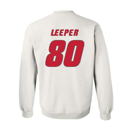 New Mexico - NCAA Football : Max Leeper - Classic Shersey Crewneck Sweatshirt-1