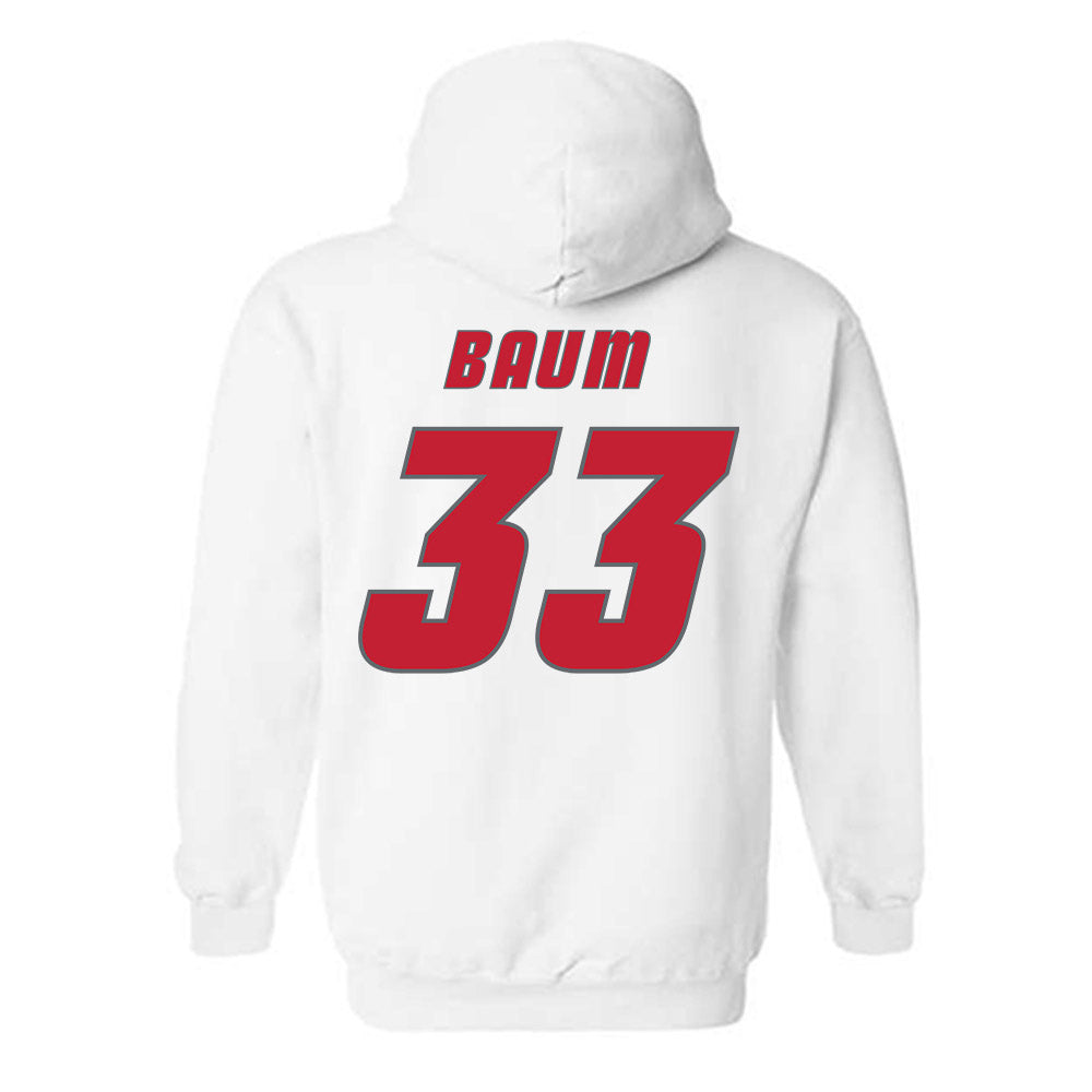 New Mexico - NCAA Football : Hayes Baum - Classic Shersey Hooded Sweatshirt-1
