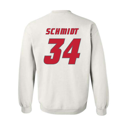 New Mexico - NCAA Football : Broden Schmidt - Classic Shersey Crewneck Sweatshirt-1