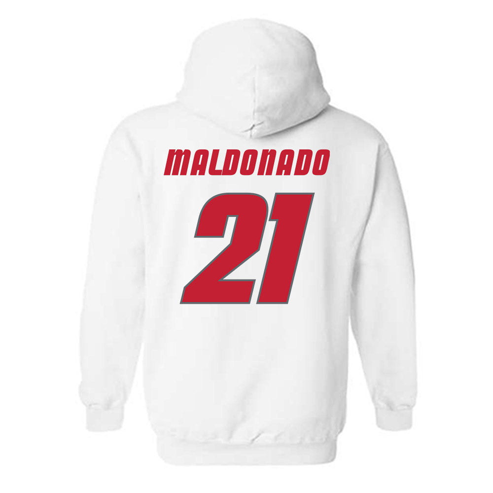 New Mexico - NCAA Football : Jacob Maldonado - Classic Shersey Hooded Sweatshirt-1