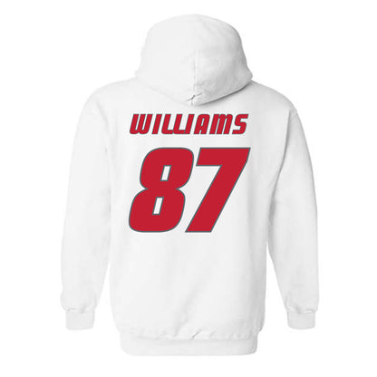 New Mexico - NCAA Football : Abraham Williams - Classic Shersey Hooded Sweatshirt-1