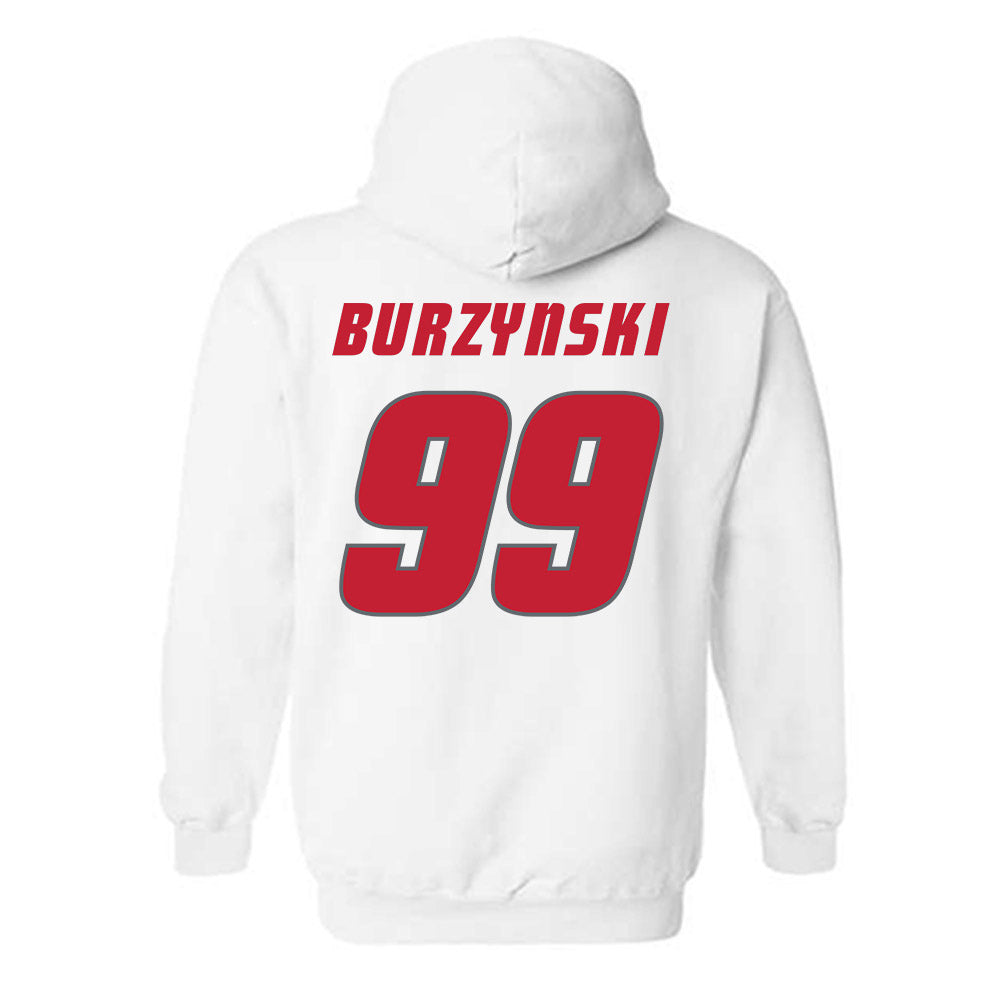 New Mexico - NCAA Football : Jack Burzynski - Classic Shersey Hooded Sweatshirt-1