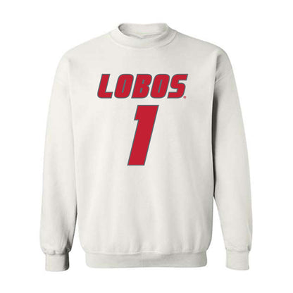 New Mexico - NCAA Football : Jahmir Torres - Classic Shersey Crewneck Sweatshirt-0
