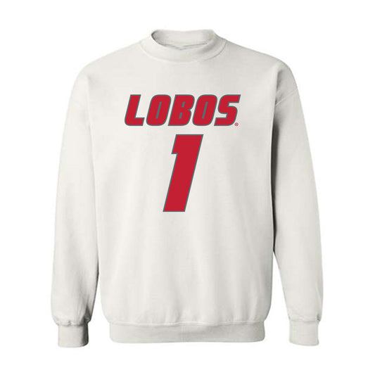 New Mexico - NCAA Football : Jahmir Torres - Classic Shersey Crewneck Sweatshirt-0