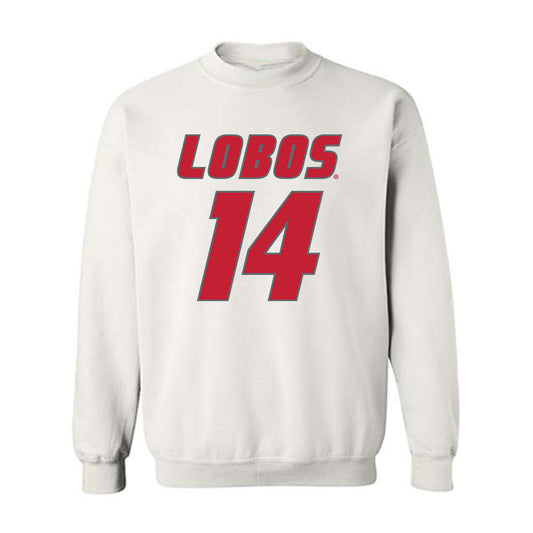 New Mexico - NCAA Football : DJ Darling - Classic Shersey Crewneck Sweatshirt-0