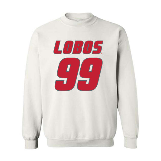 New Mexico - NCAA Football : Jack Burzynski - Classic Shersey Crewneck Sweatshirt-0