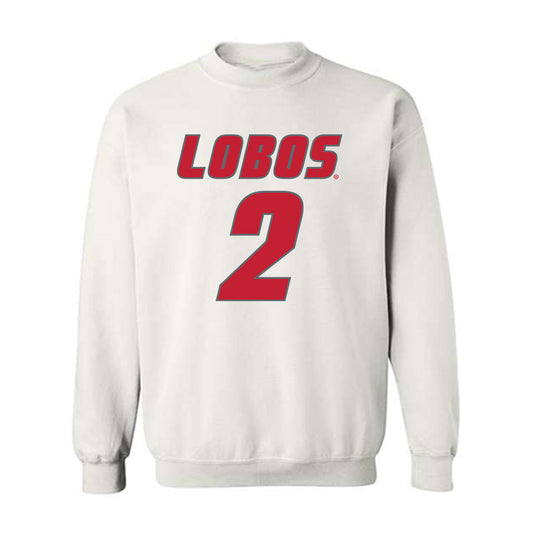 New Mexico - NCAA Football : Jack Layne - Classic Shersey Crewneck Sweatshirt-0