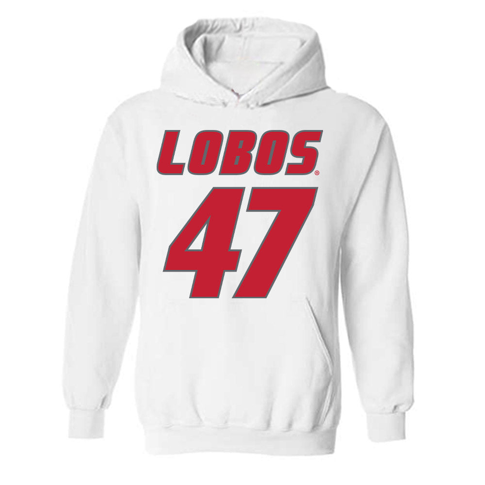 New Mexico - NCAA Football : Marcus Stevens - Classic Shersey Hooded Sweatshirt-0