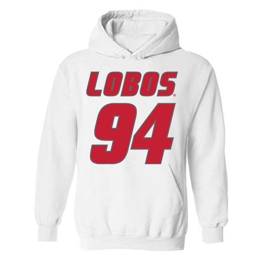 New Mexico - NCAA Football : Jalen McIver - Classic Shersey Hooded Sweatshirt-0