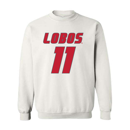 New Mexico - NCAA Football : Massiah Mingo - Classic Shersey Crewneck Sweatshirt-0