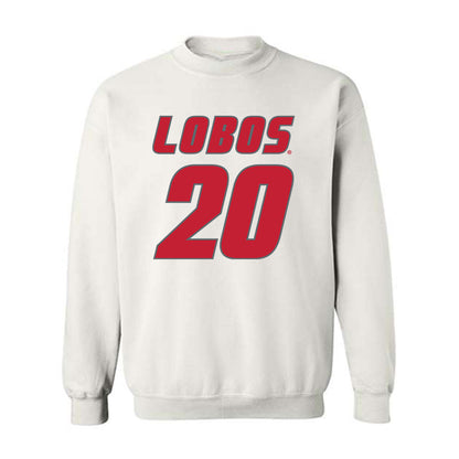 New Mexico - NCAA Football : Darrion Bowers - Classic Shersey Crewneck Sweatshirt-0