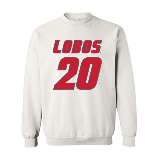 New Mexico - NCAA Football : Darrion Bowers - Classic Shersey Crewneck Sweatshirt-0