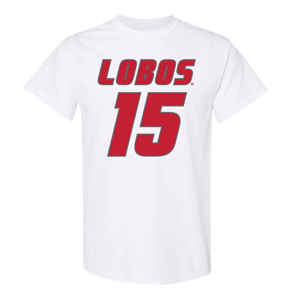 New Mexico - NCAA Football : Xavier Slayton - Classic Shersey T-Shirt-0