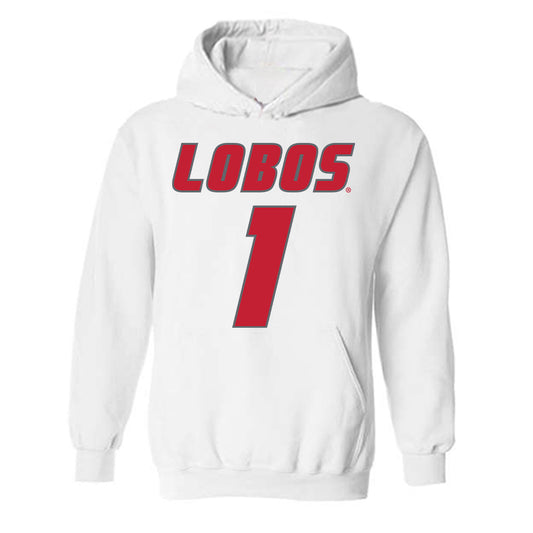 New Mexico - NCAA Football : Jahmir Torres - Classic Shersey Hooded Sweatshirt-0