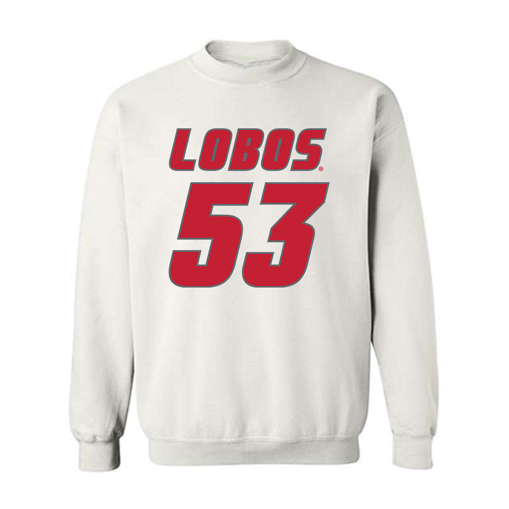 New Mexico - NCAA Football : Caden Beck - Classic Shersey Crewneck Sweatshirt-0