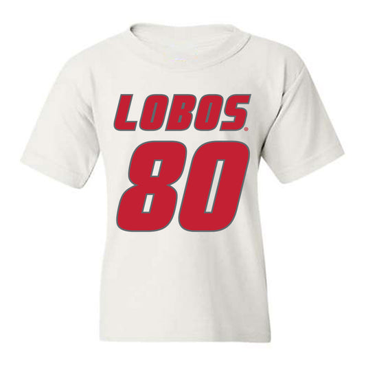 New Mexico - NCAA Football : Max Leeper - Classic Shersey Youth T-Shirt-0