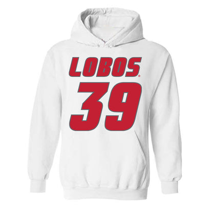 New Mexico - NCAA Football : Jaron Liles - Classic Shersey Hooded Sweatshirt-0