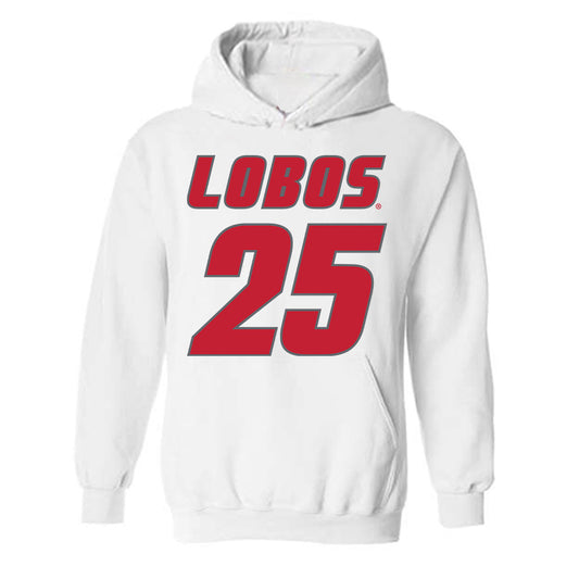New Mexico - NCAA Football : Dorian Patterson - Classic Shersey Hooded Sweatshirt-0