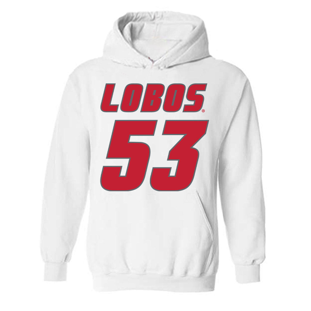 New Mexico - NCAA Football : Caden Beck - Classic Shersey Hooded Sweatshirt-0