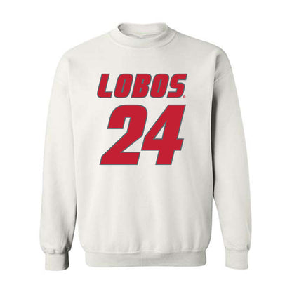 New Mexico - NCAA Football : Bear Levells - Classic Shersey Crewneck Sweatshirt-0