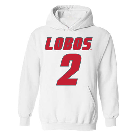 New Mexico - NCAA Football : Jack Layne - Classic Shersey Hooded Sweatshirt-0