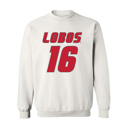 New Mexico - NCAA Football : Mercury Swaim - Classic Shersey Crewneck Sweatshirt-0