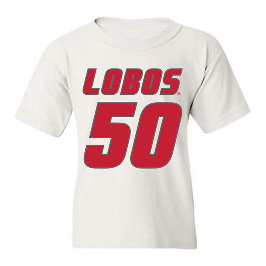 New Mexico - NCAA Football : Ricklan Holmes II - Classic Shersey Youth T-Shirt-0