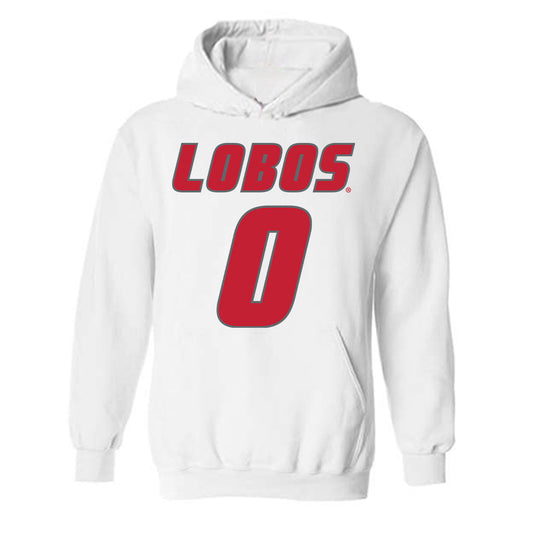 New Mexico - NCAA Football : Zhaiel Smith - Classic Shersey Hooded Sweatshirt-0