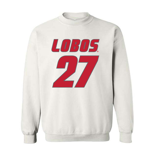 New Mexico - NCAA Football : Brannon Hampton - Classic Shersey Crewneck Sweatshirt-0