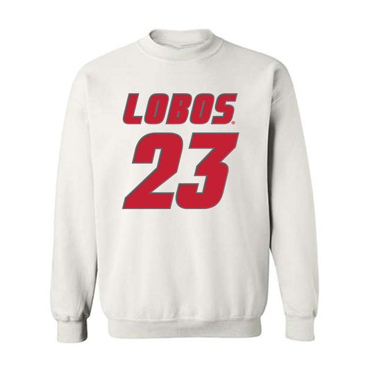 New Mexico - NCAA Football : Nick Wheeler - Classic Shersey Crewneck Sweatshirt-0