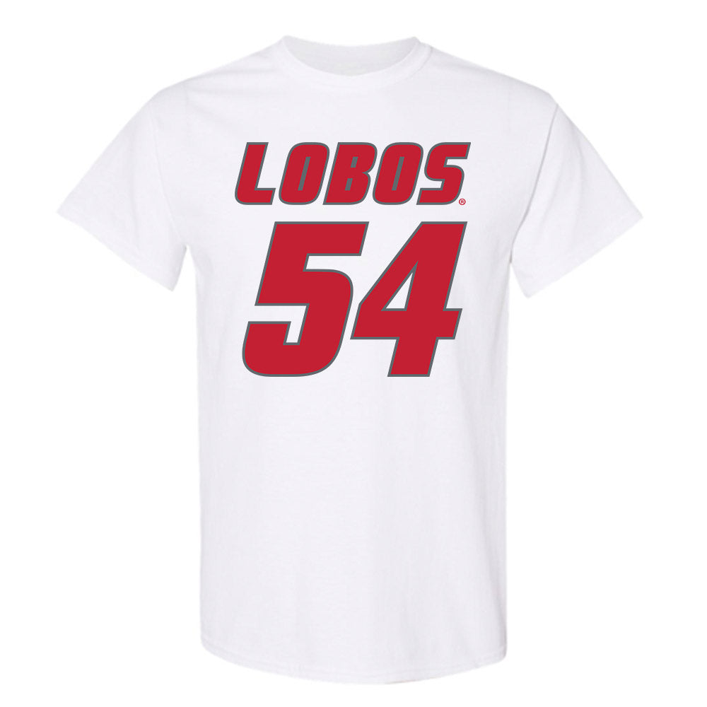 New Mexico - NCAA Football : Jojo Matautia - Classic Shersey T-Shirt-0