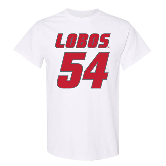 New Mexico - NCAA Football : Jojo Matautia - Classic Shersey T-Shirt-0