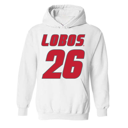 New Mexico - NCAA Football : KJ Cherry - Classic Shersey Hooded Sweatshirt-0